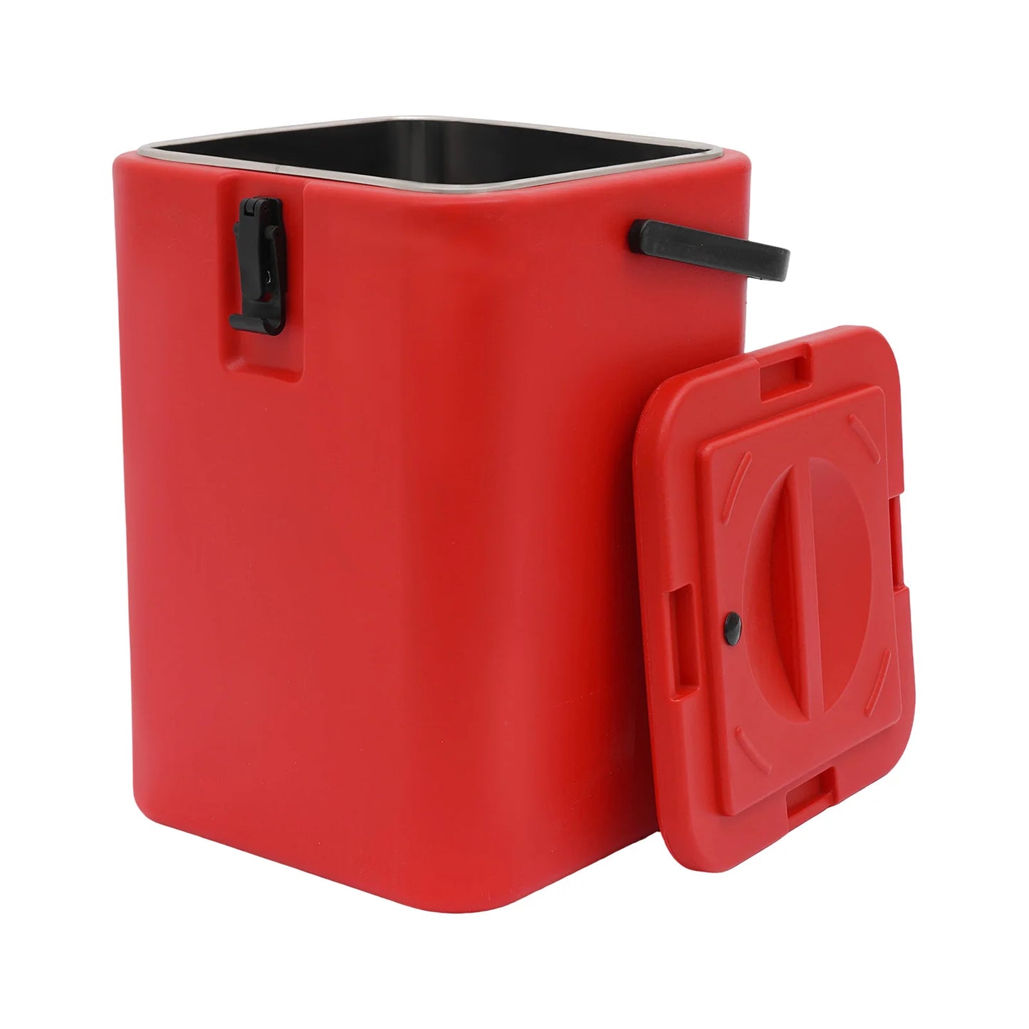 40L Insulated Soup Container 10.57Gal, Stainless Steel Food Carrier Hot 140°F 6-12H, Cold 50°F 4-8H for Catering