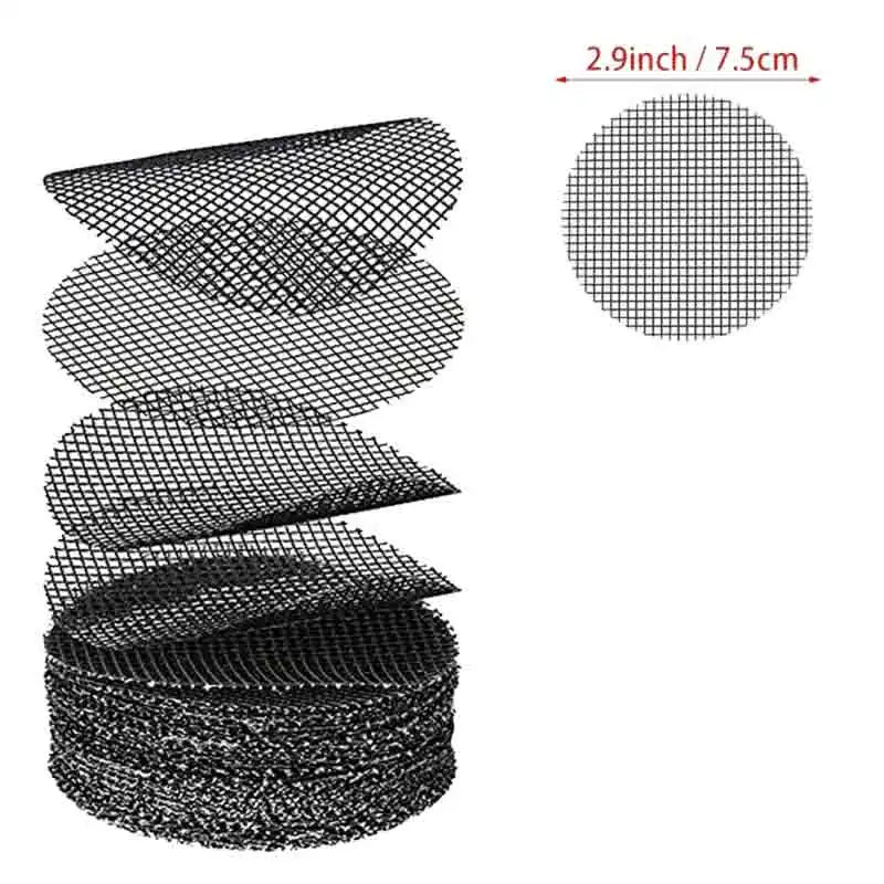 Pot Hole Mesh Pad Drainage Screen For Pot Bottom Soil Retention Bonsai