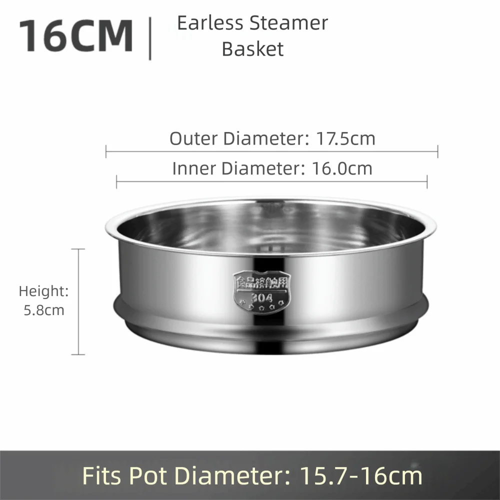 304 Stainless Steel Steamer Basket For Pot Durable Steam Rack