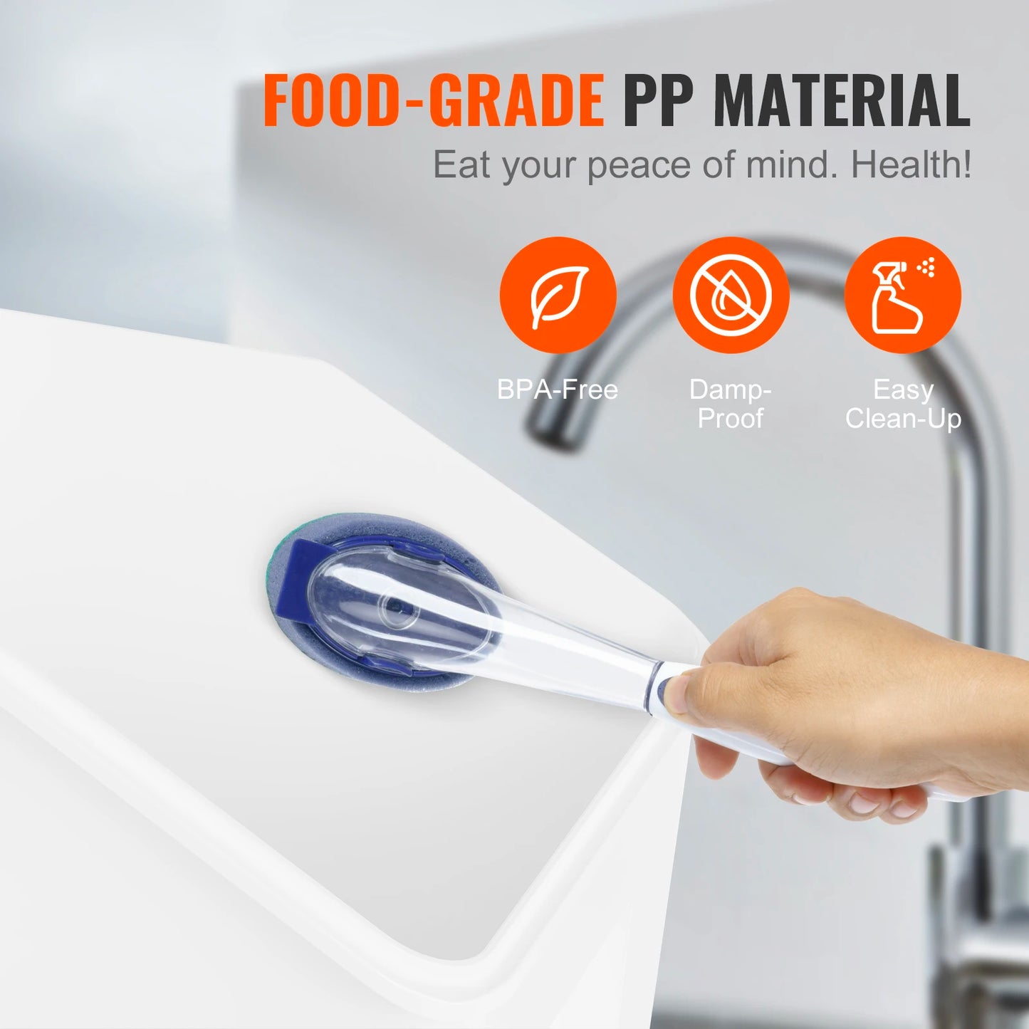 SucceBuy Ingredient Storage Bin With Airtight Lid And Measuring Cups