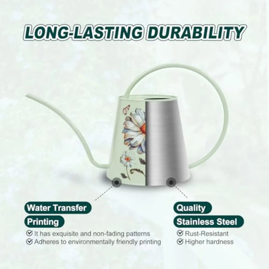 Stainless Steel Watering Can For House Plants Indoor Outdoor