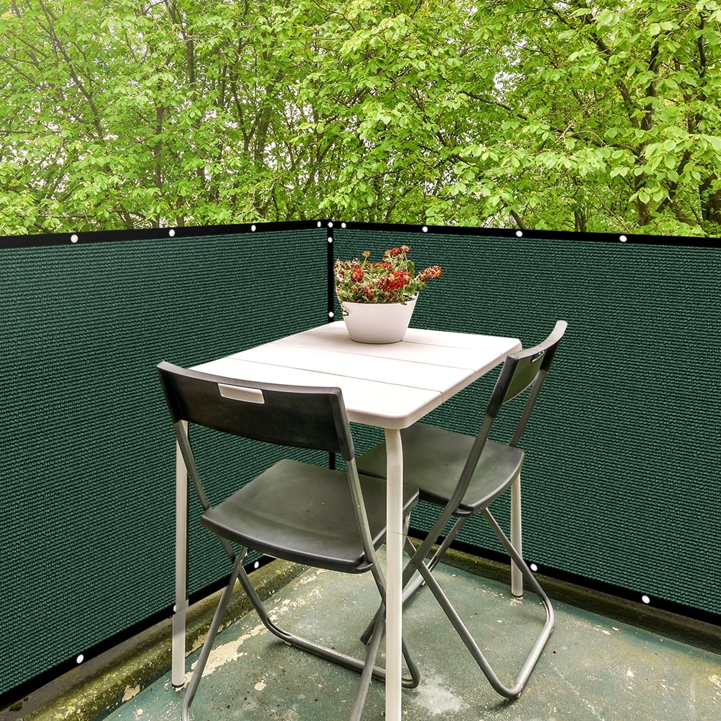Outdoor Privacy Screen Fence For Backyard Windshield Protection