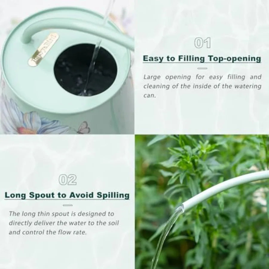 Stainless Steel Watering Can For House Plants Indoor Outdoor