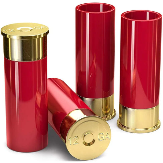 12 Gauge Shotgun Shell Shot Glass Set For Hunting Gift