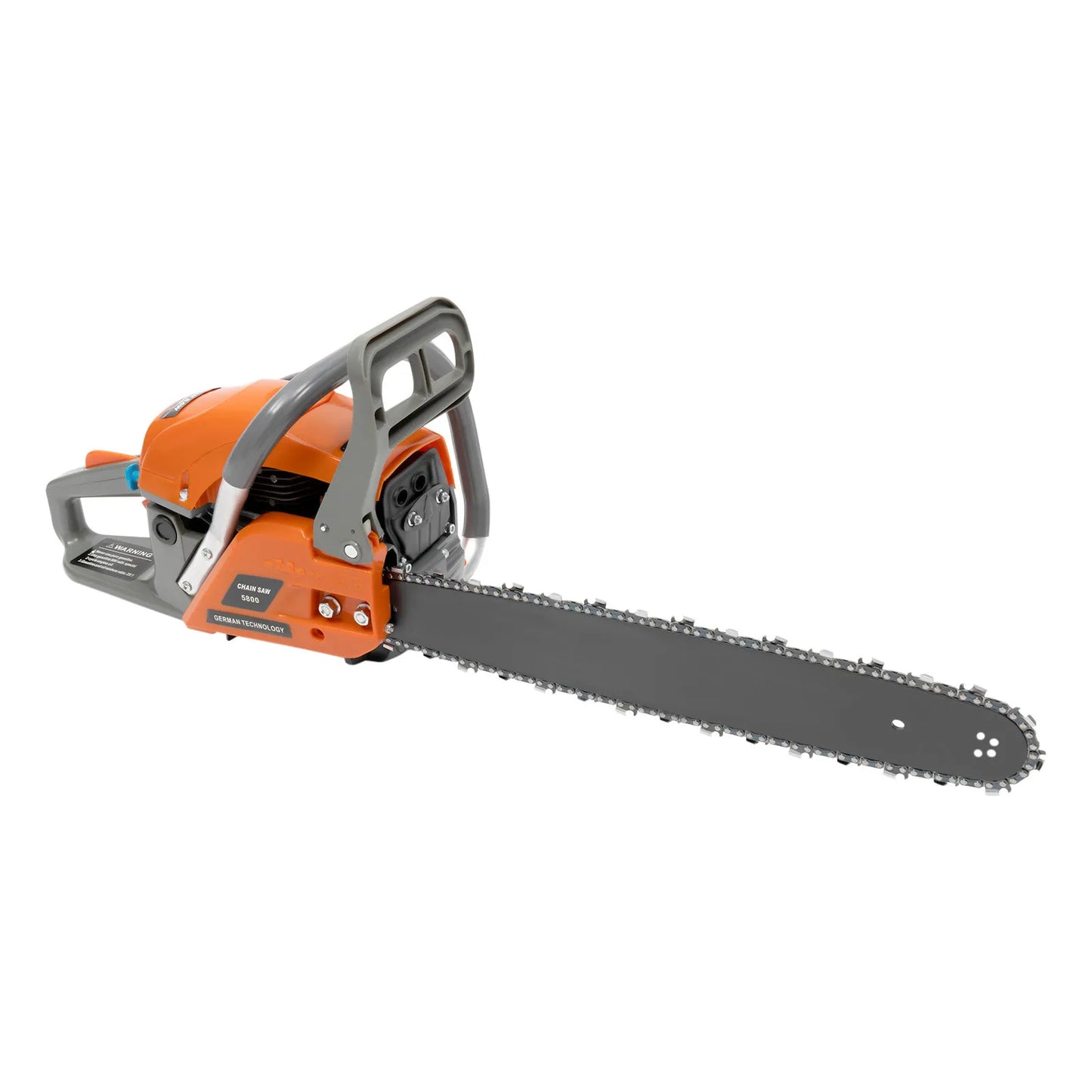 Gas Powered Chainsaw For Wood Cutting And Outdoor Use