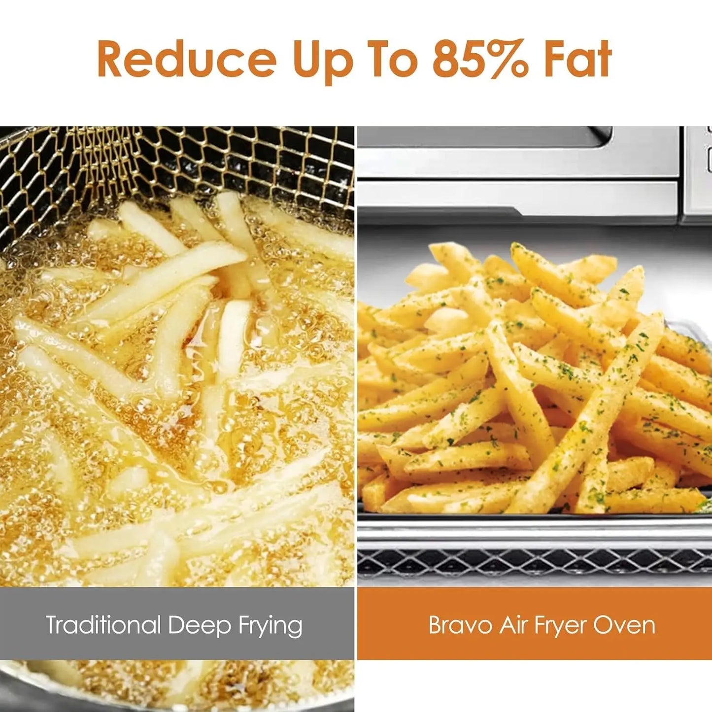 12-in-1 Air Fryer Toaster Oven With Smart Thermometer