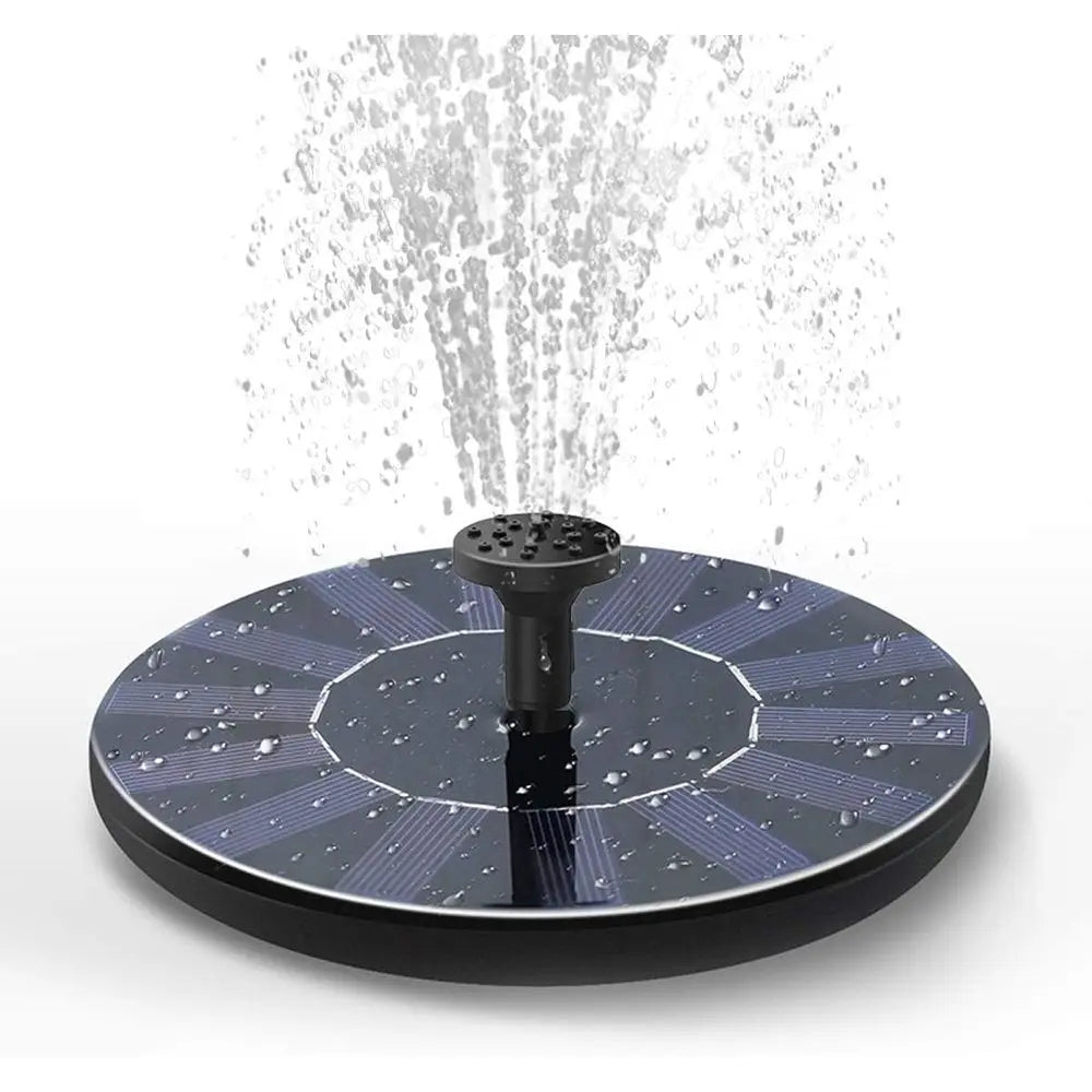 New Upgraded Mini R Powered Free Standing R Panel Kit Water Fountain or Garden, Pond, Pool, and Outdoor