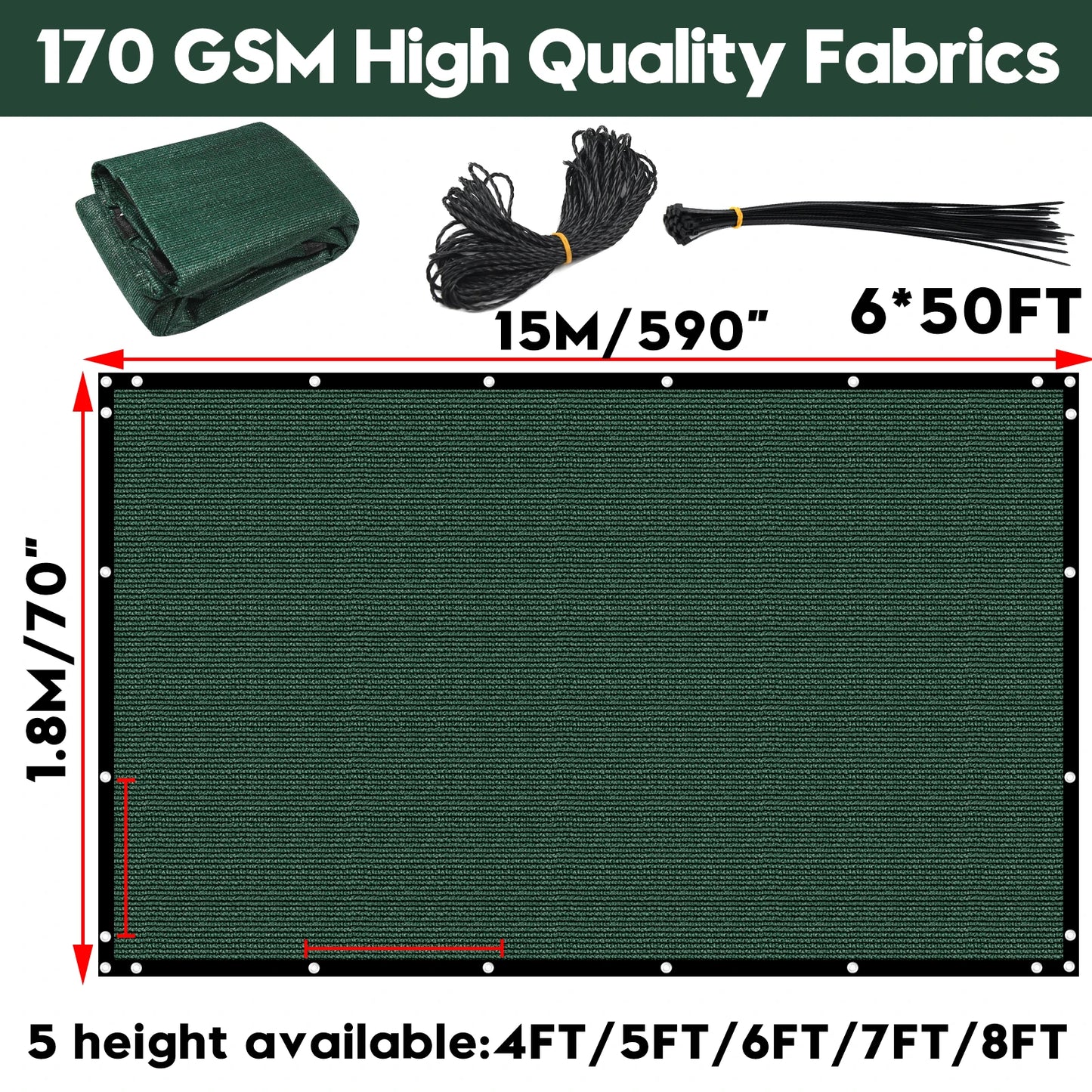 Outdoor Privacy Screen Fence For Backyard Windshield Protection