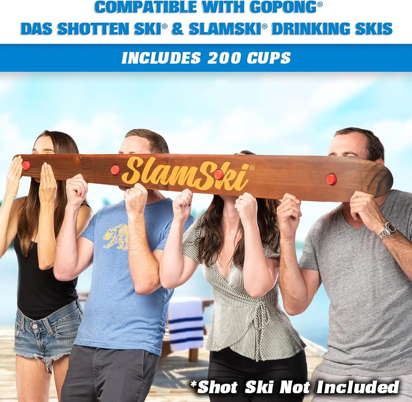 Disposable Plastic Shot Cups 200 Pack For Parties And Events