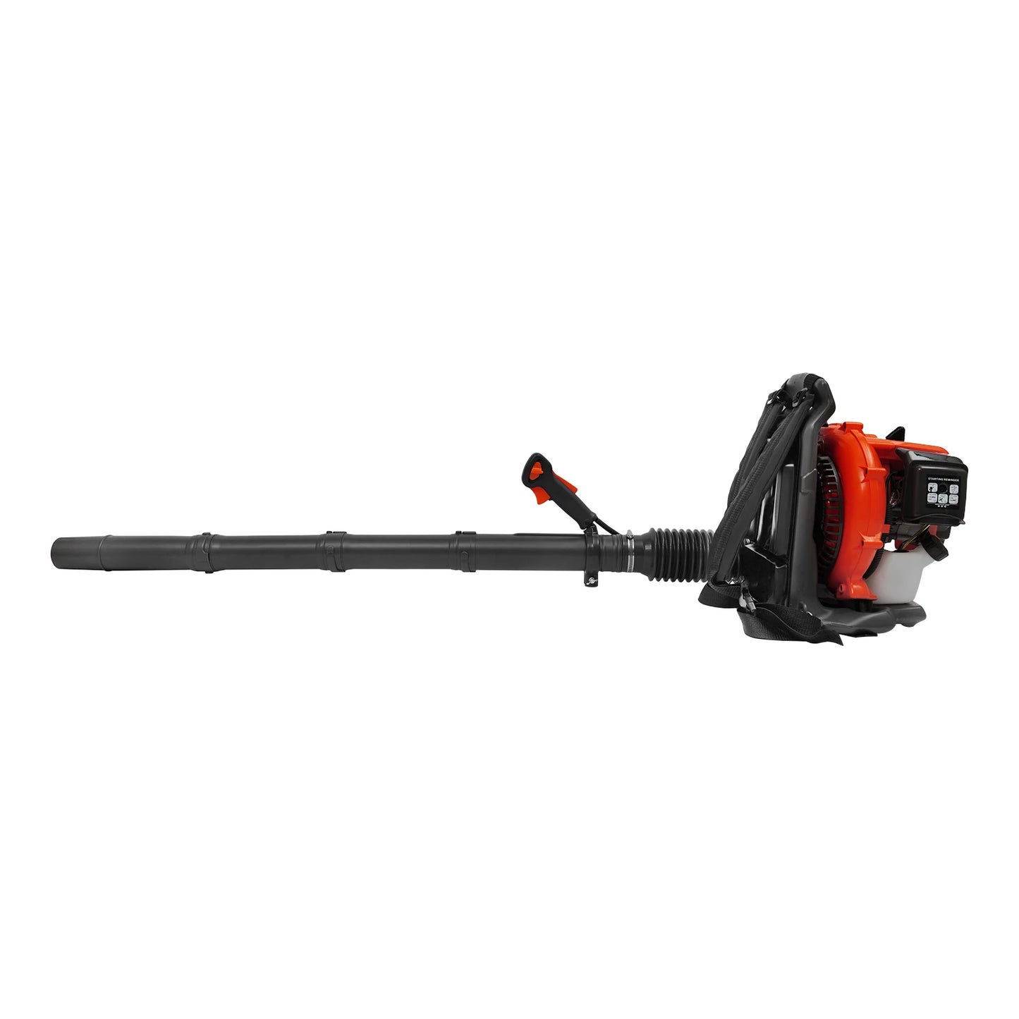 42.7cc 2-Stroke Manual Pull Start Garden Blower, 720m³/H Airflow High Speed Outdoor Debris Clearing Machine, 8.07kg Backpack Gasoline Leaf Blower, Portable Snow and Leaf Cleaning Equipment