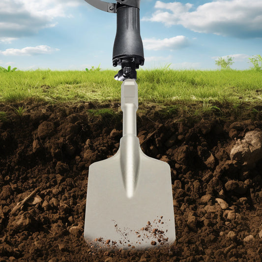 65A Clay Spade Bit 40Cr Chromium Steel Demolition Shovel Hex Shank Concrete Breaker Chisel for Jack Hammer Shovel