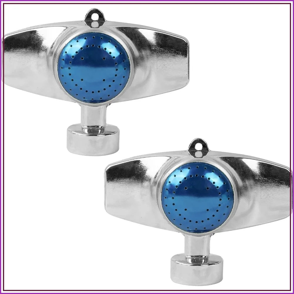 360 Degree Metal Spot Sprinkler, 2 Pack Circle Pattern with Gentle Water Flow for Small Yard Lawn Garden, Coverage Up to 30FT