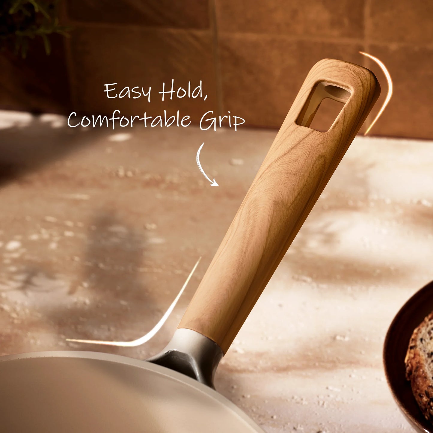 Ceramic Nonstick Frying Pan Skillet With Lid Induction Compatible