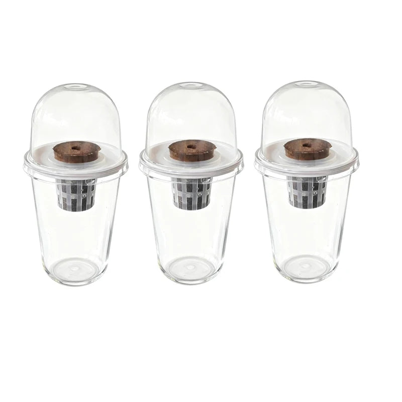 Clear Plant Germination Cups For Hydroponic Seed Starters