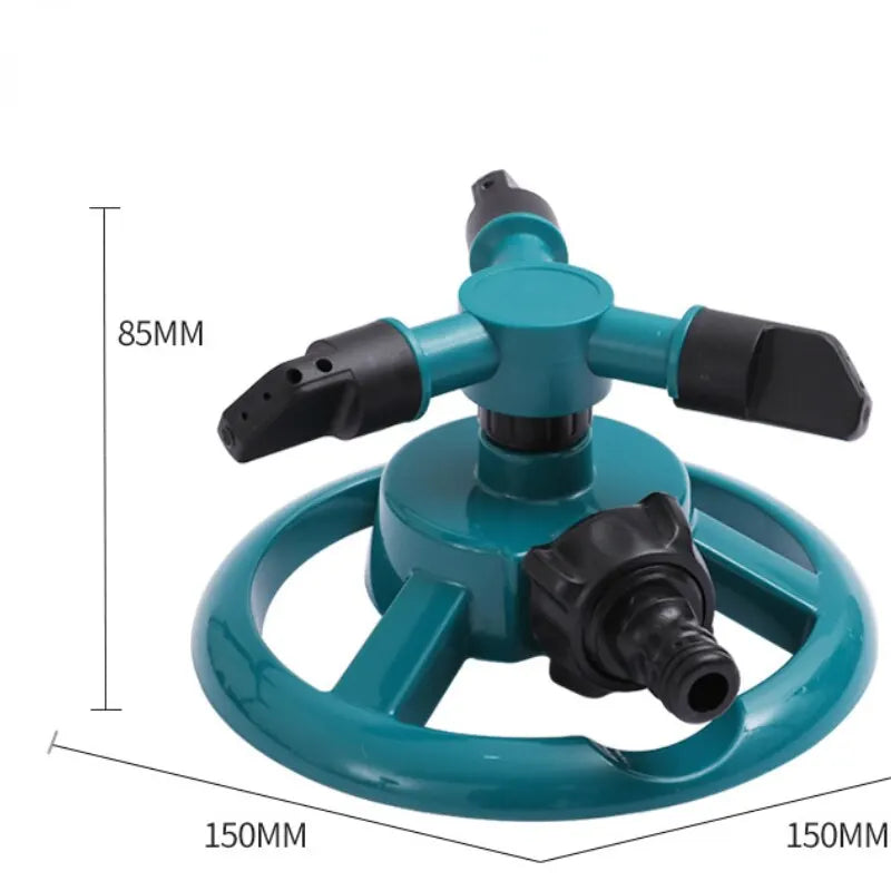 360 Degree Automatic Rotating Sprinkler Nozzle For Garden Watering