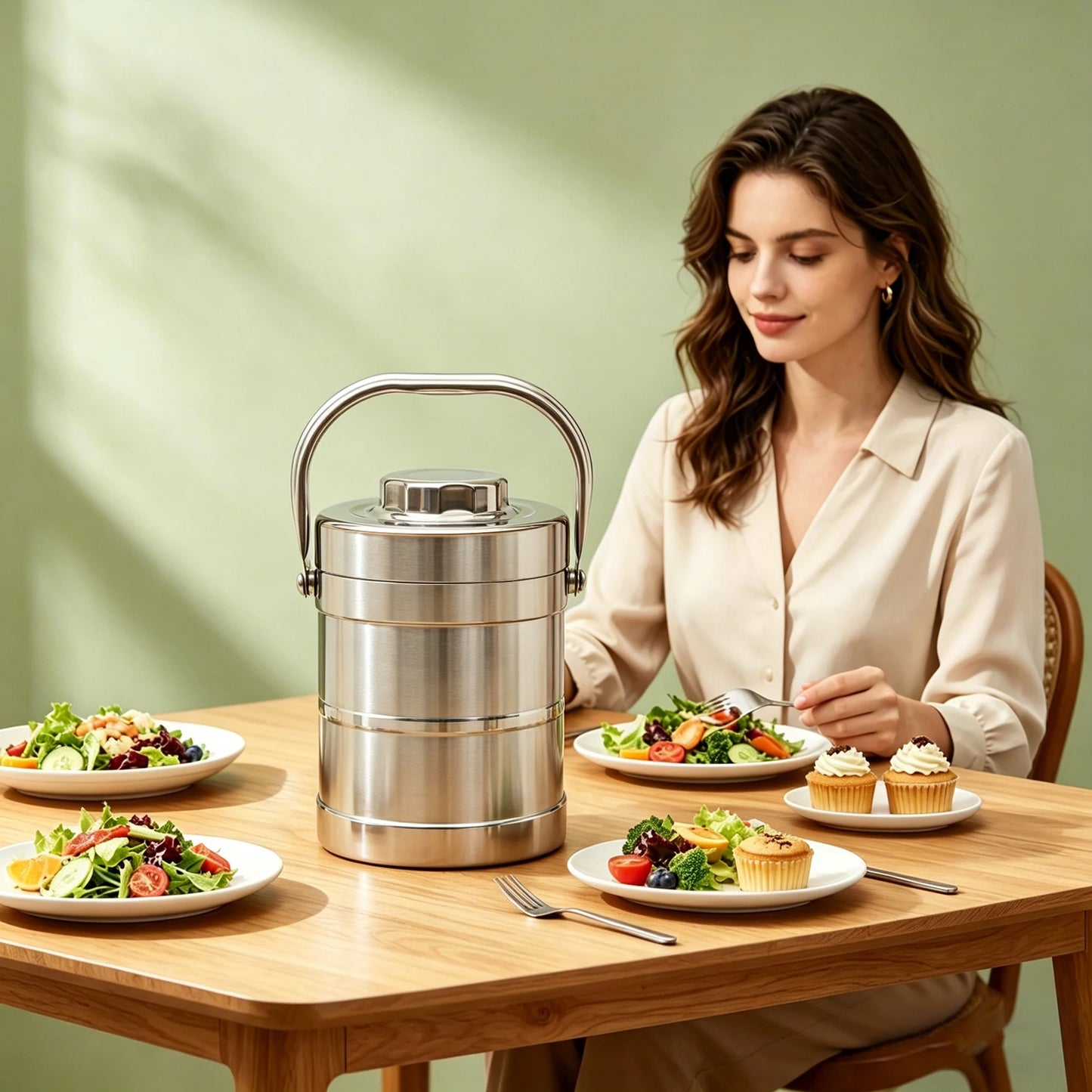 1.4L Containers for Hot Food, Lunch box containers for hot cold food, Insulated Food Container