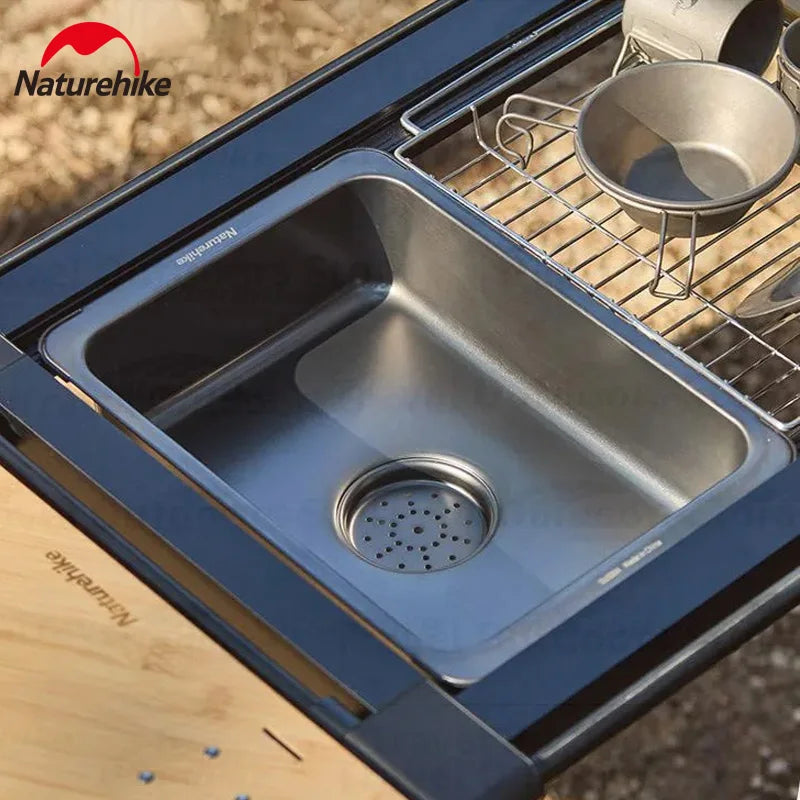 Naturehike Stainless Steel Basin Outdoor Camping Washbasin