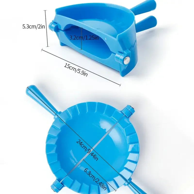 Dumpling Maker Mold Ergonomic Handle Durable Plastic Kitchen Tool