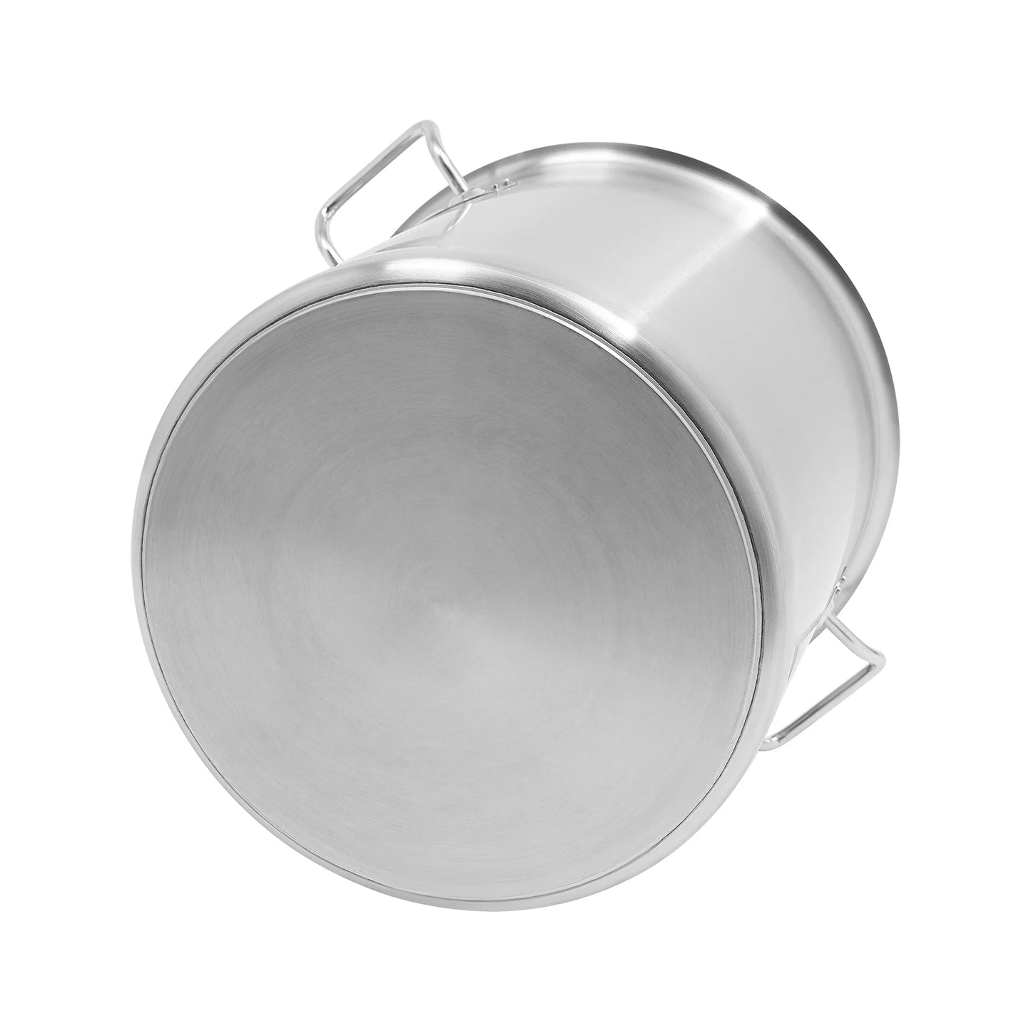 Stainless Steel Stock Pot With Lid For Family And Commercial Use