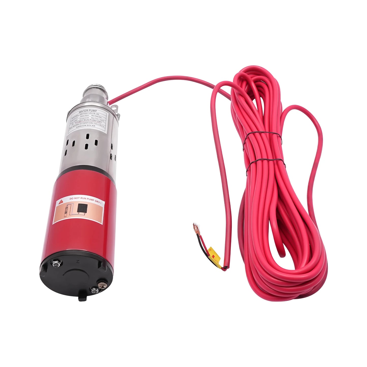 12V 180W Deep Well Pump Submersible Pump for Farm Irrigation 4500r/min