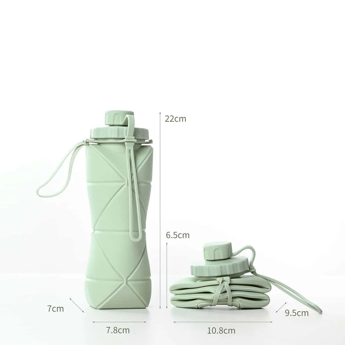 Foldable Silicone Water Cup for Outdoor Travel and Sports