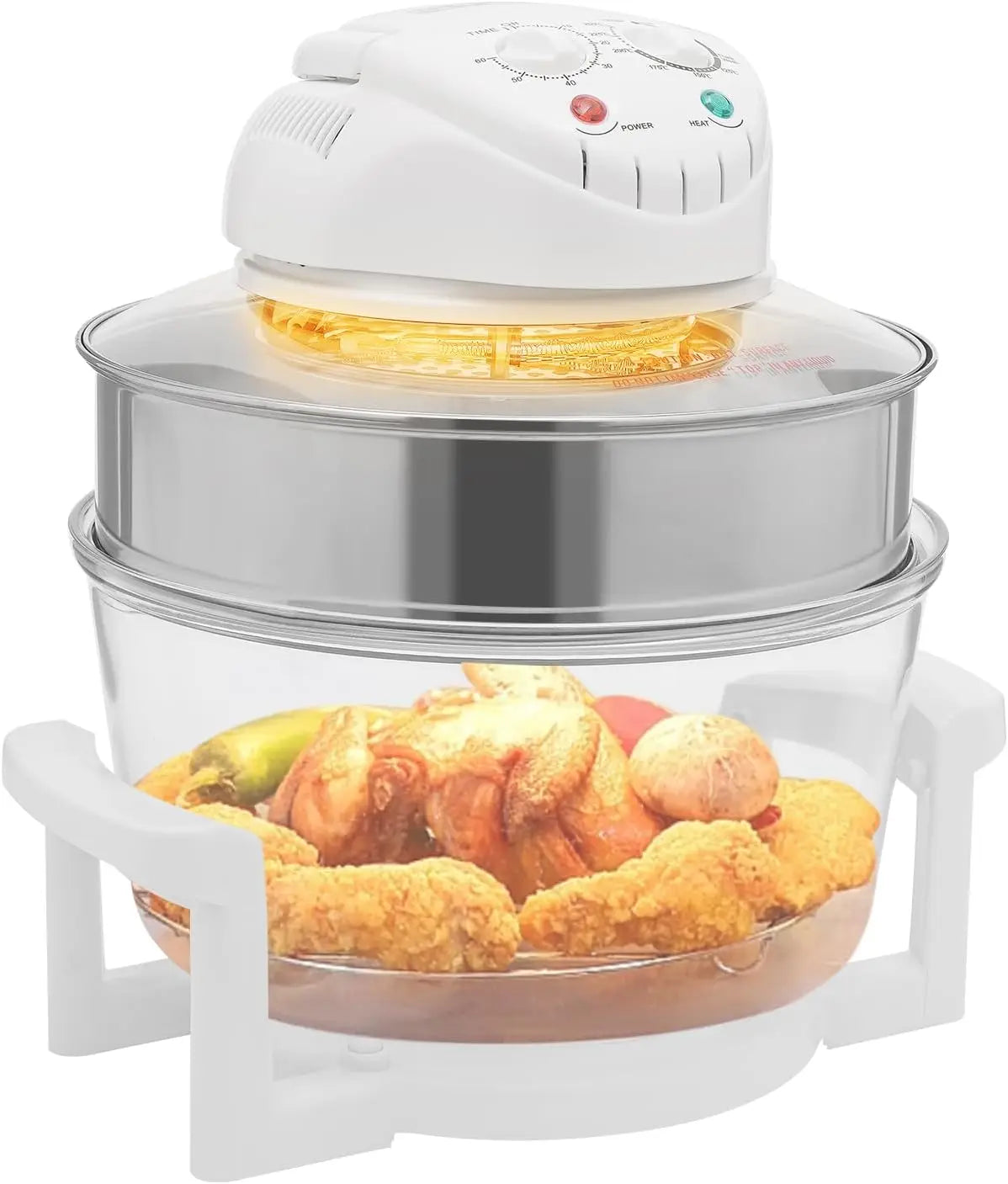Bymaocar Turbo Air Fryer 1400W Convection Oven Countertop