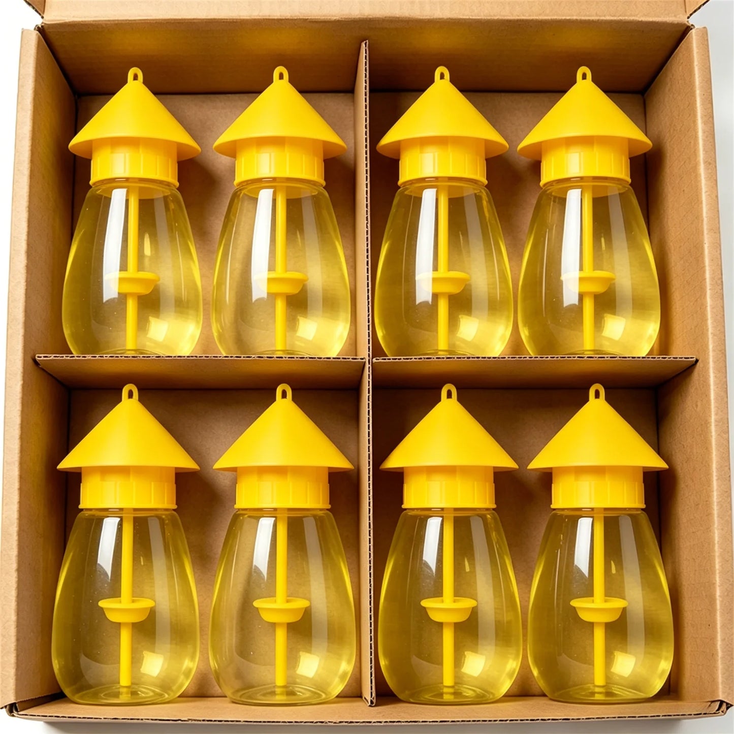 5-1PCS Wasp Traps Waterproof Hanging Hornets Trap for Indoor Outdoor Reusable Garden Fruit Flower Fly Catcher Pest Control Tool