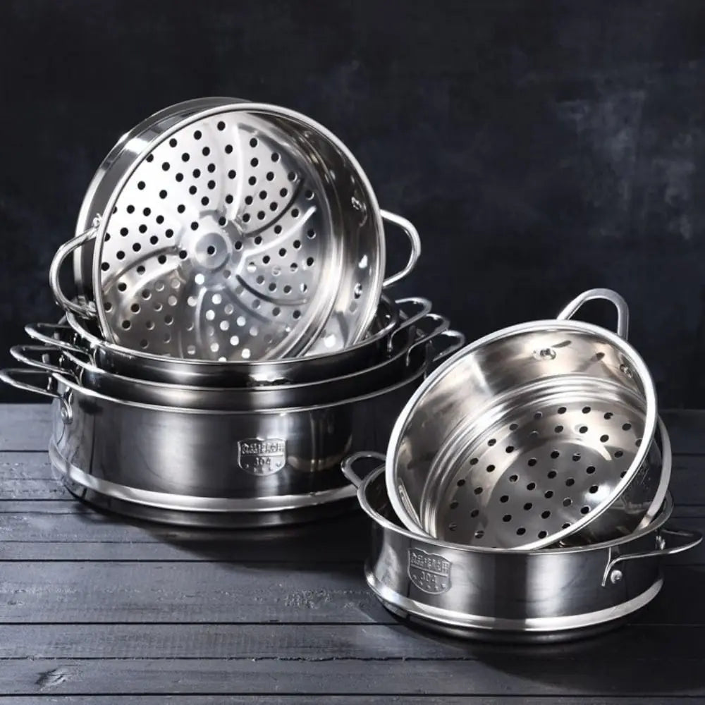 304 Stainless Steel Steamer Basket For Pot Durable Steam Rack