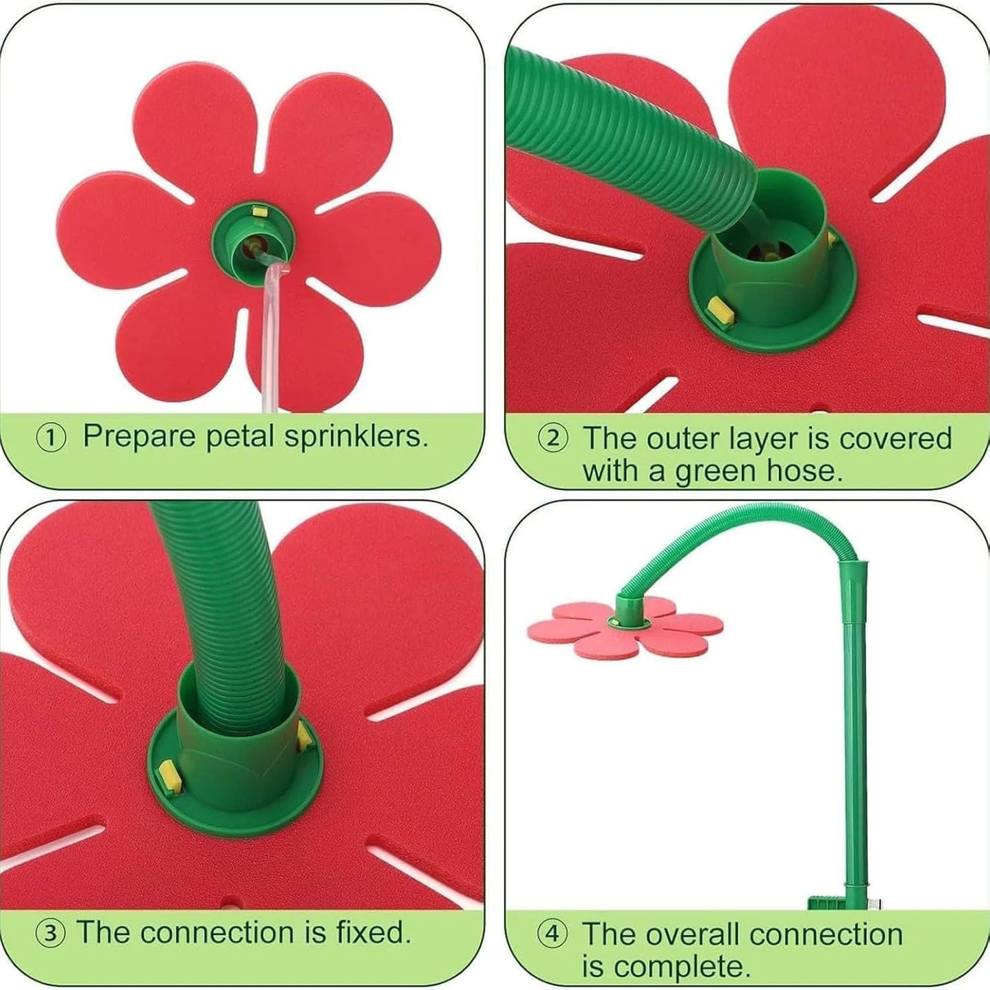 Lawn Watering Sprinklers Sprayer Easy Installation Stability for Yard Watering Kids Pets Playing Out Activities