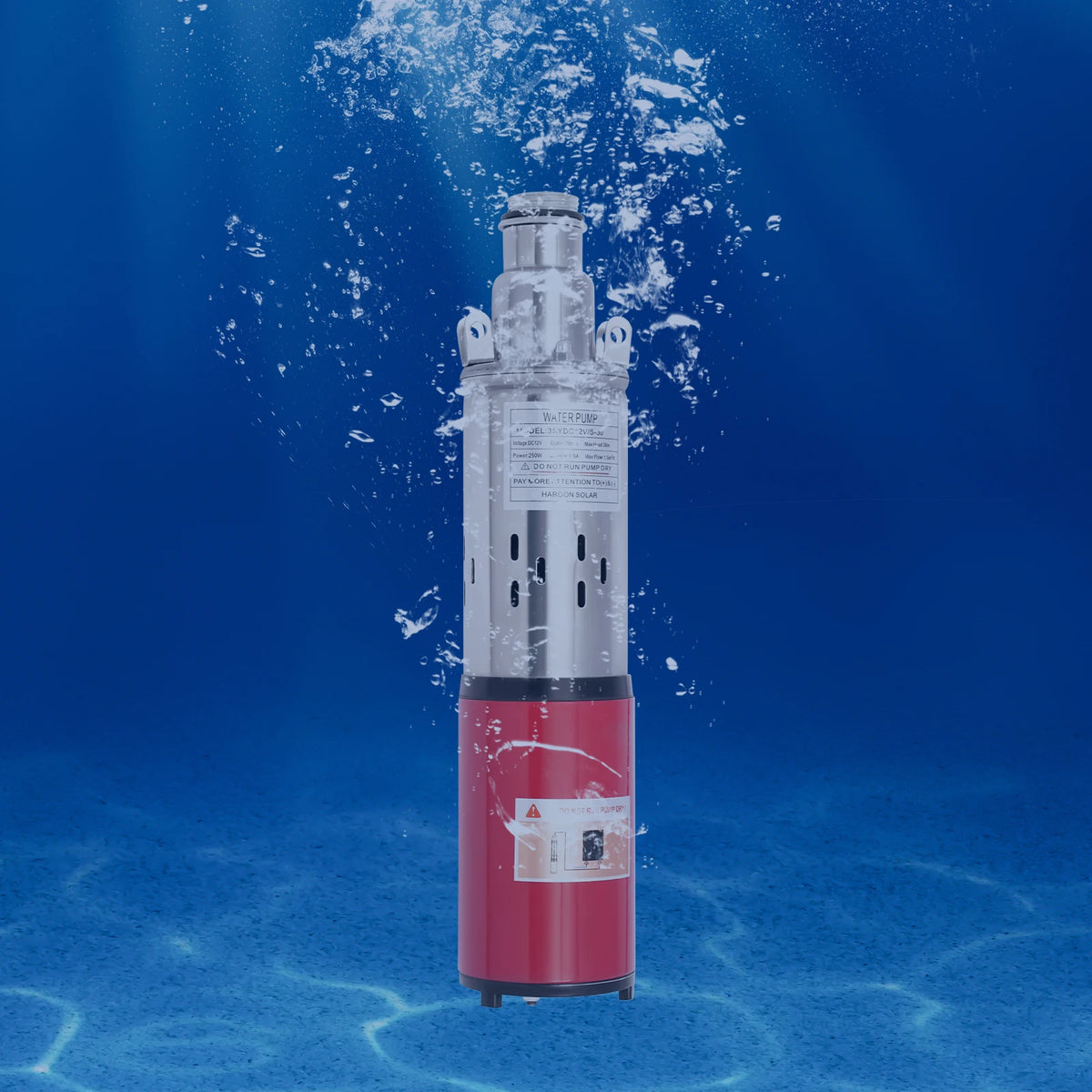 12V 180W Deep Well Pump Submersible Pump for Farm Irrigation 4500r/min