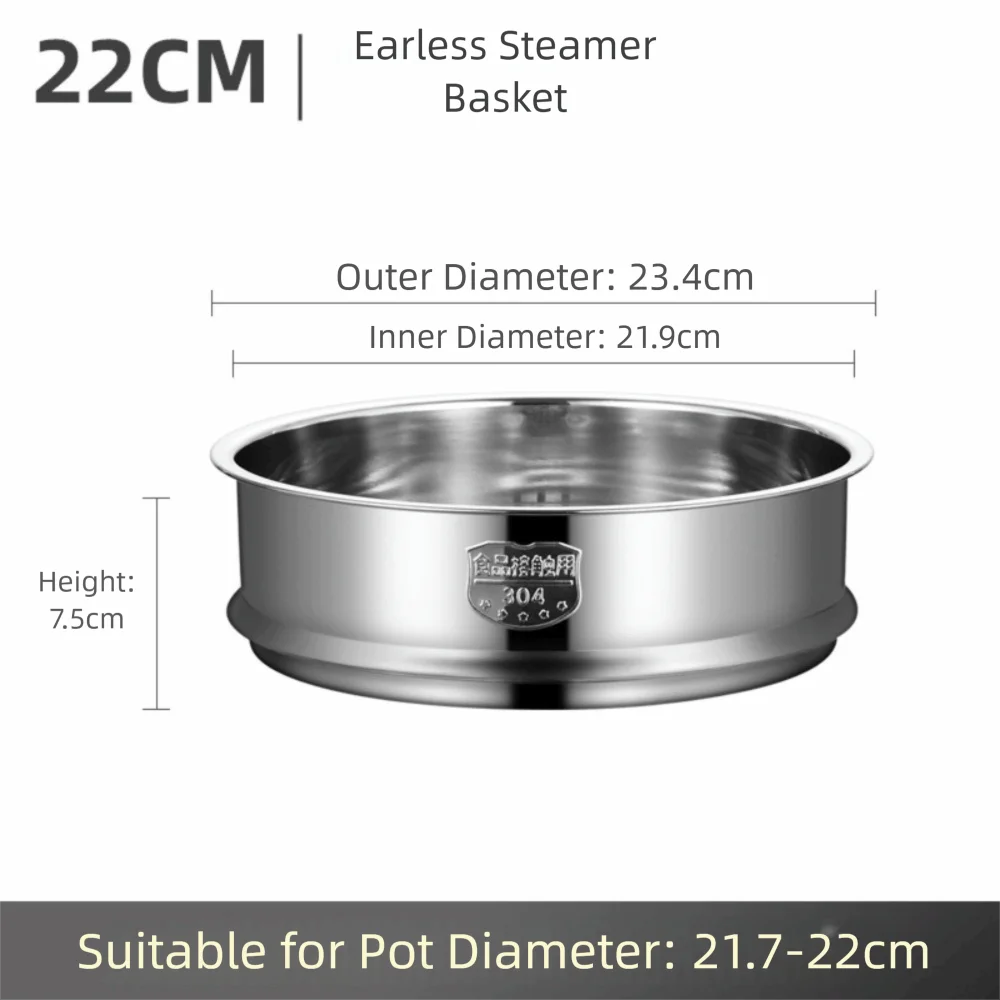 304 Stainless Steel Steamer Basket For Pot Durable Steam Rack