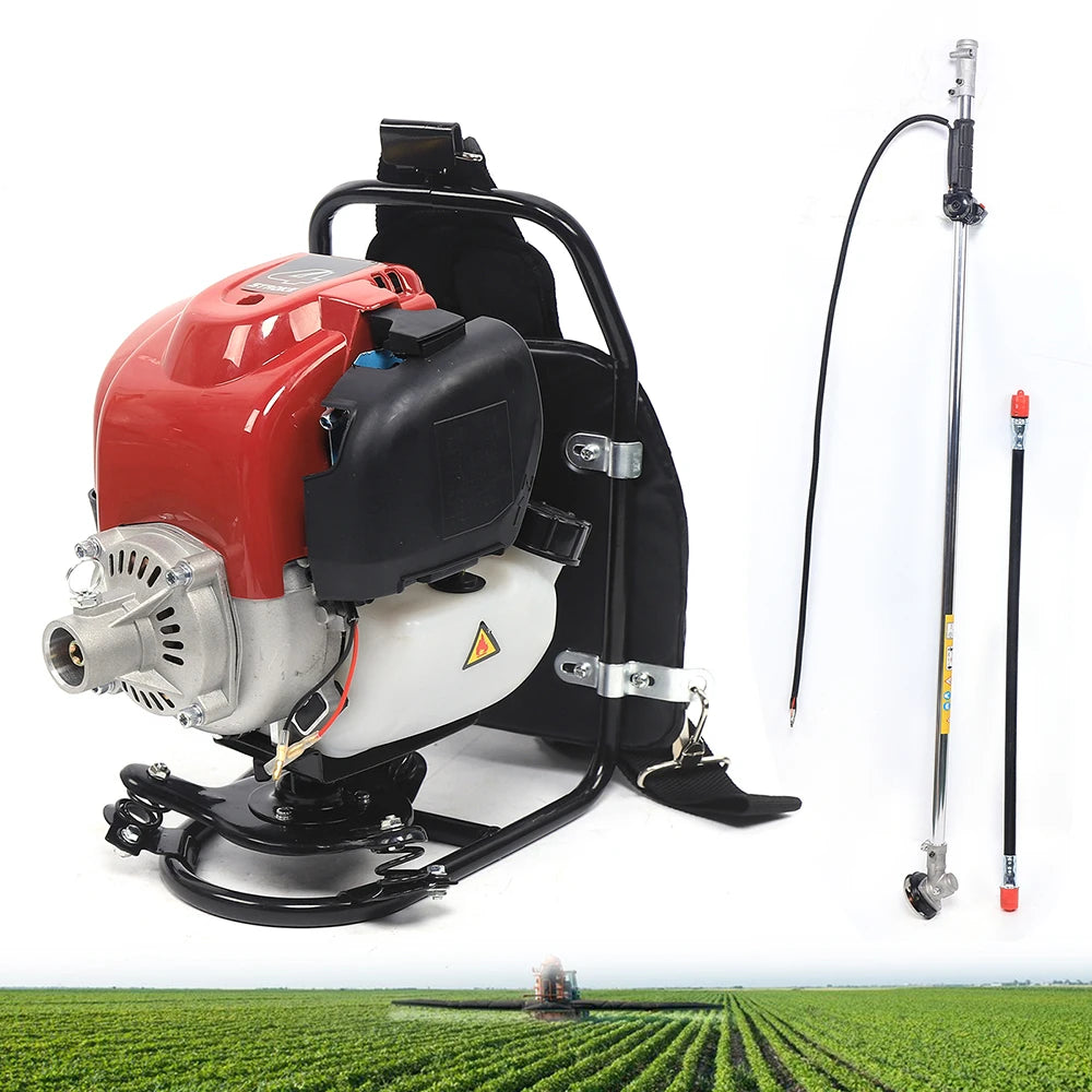 Backpack Cultivator Tiller 4-Stroke Gasoline Engine