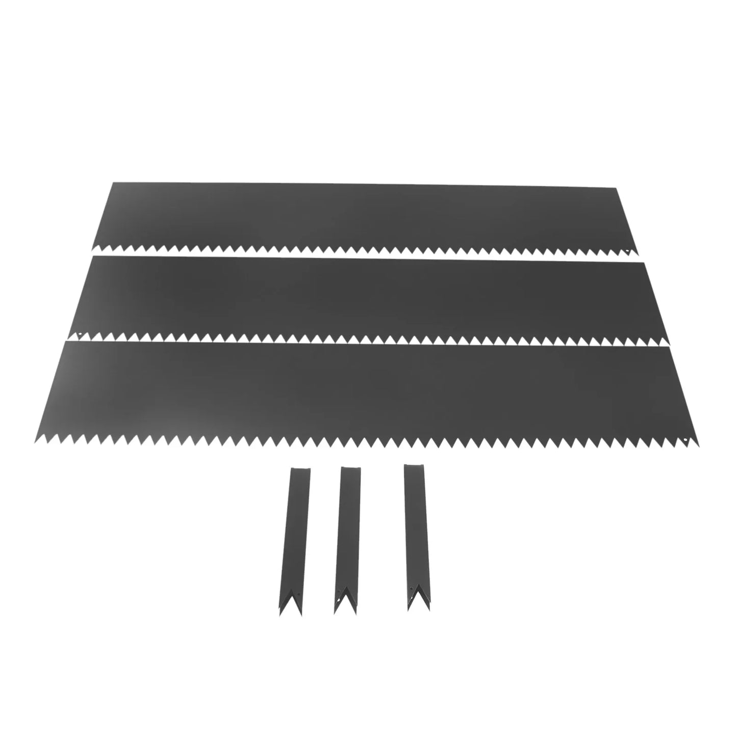 EcoBorder Steel Landscape Edging 3 Pack For Lawn And Garden