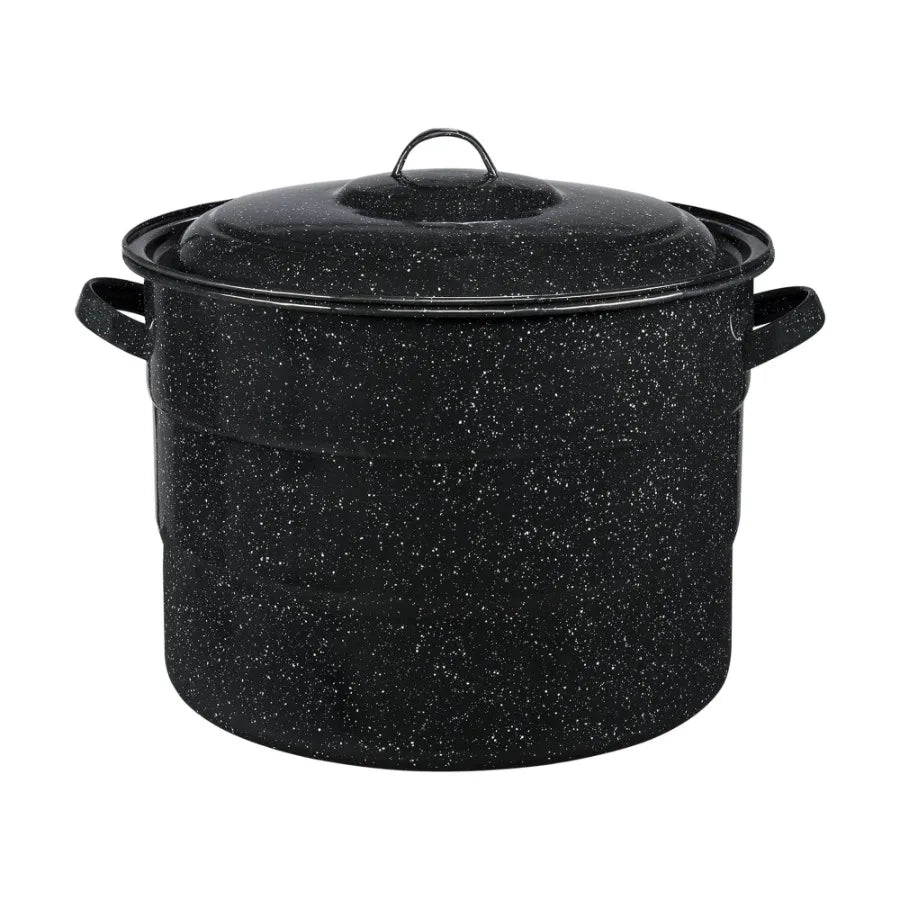 Granite Ware Water Bath Canner With Rack Enamel Canning Pot