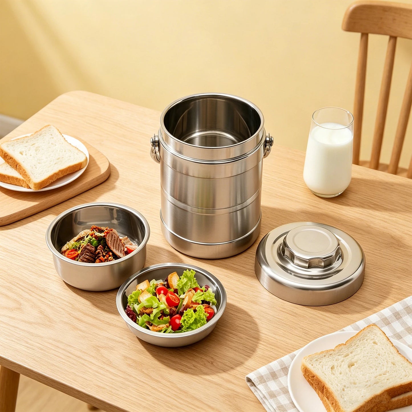 1.4L Containers for Hot Food, Lunch box containers for hot cold food, Insulated Food Container