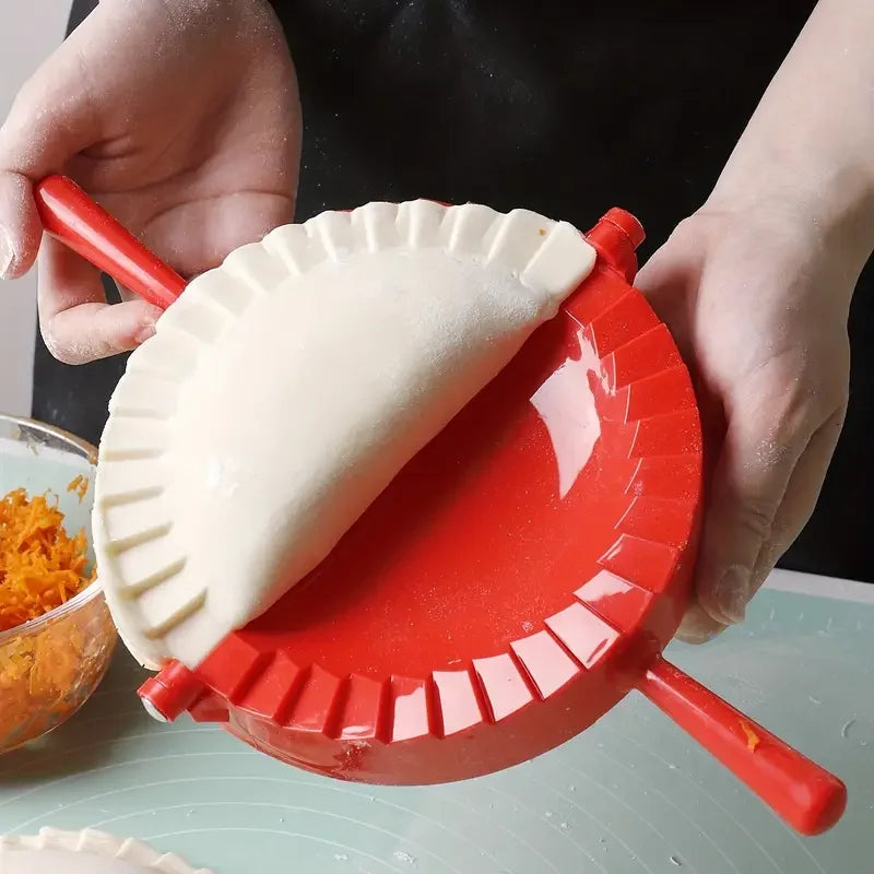 Dumpling Maker Mold Ergonomic Handle Durable Plastic Kitchen Tool