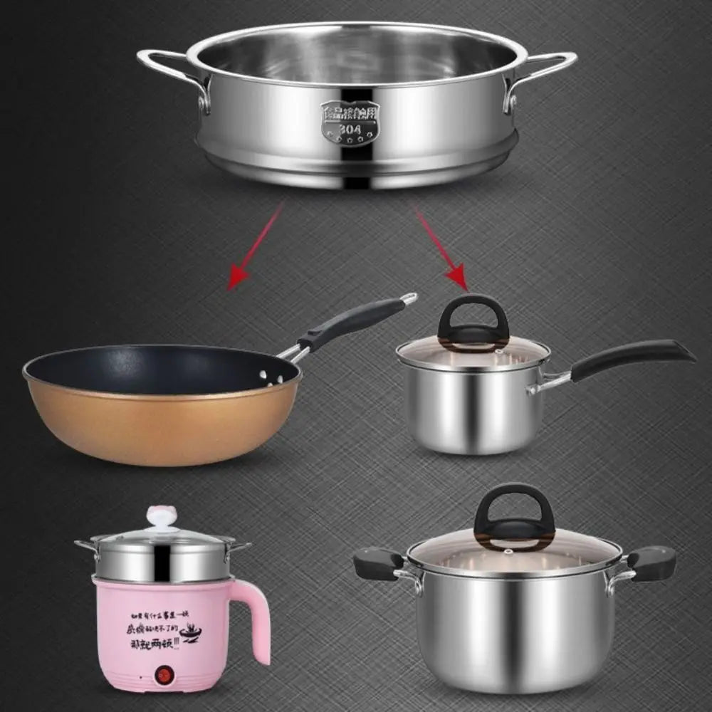 304 Stainless Steel Steamer Basket For Pot Durable Steam Rack
