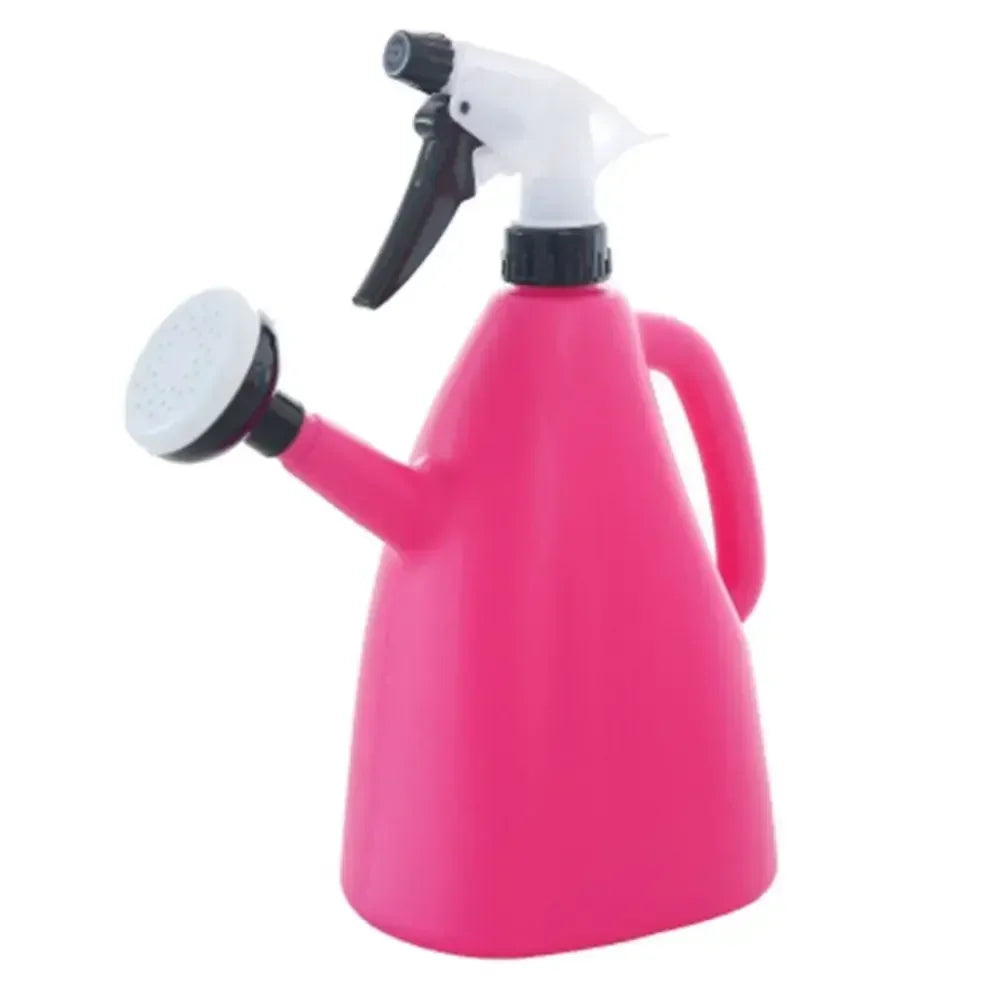 Plastic Watering Can Pot With Adjustable Spray For Garden Plants