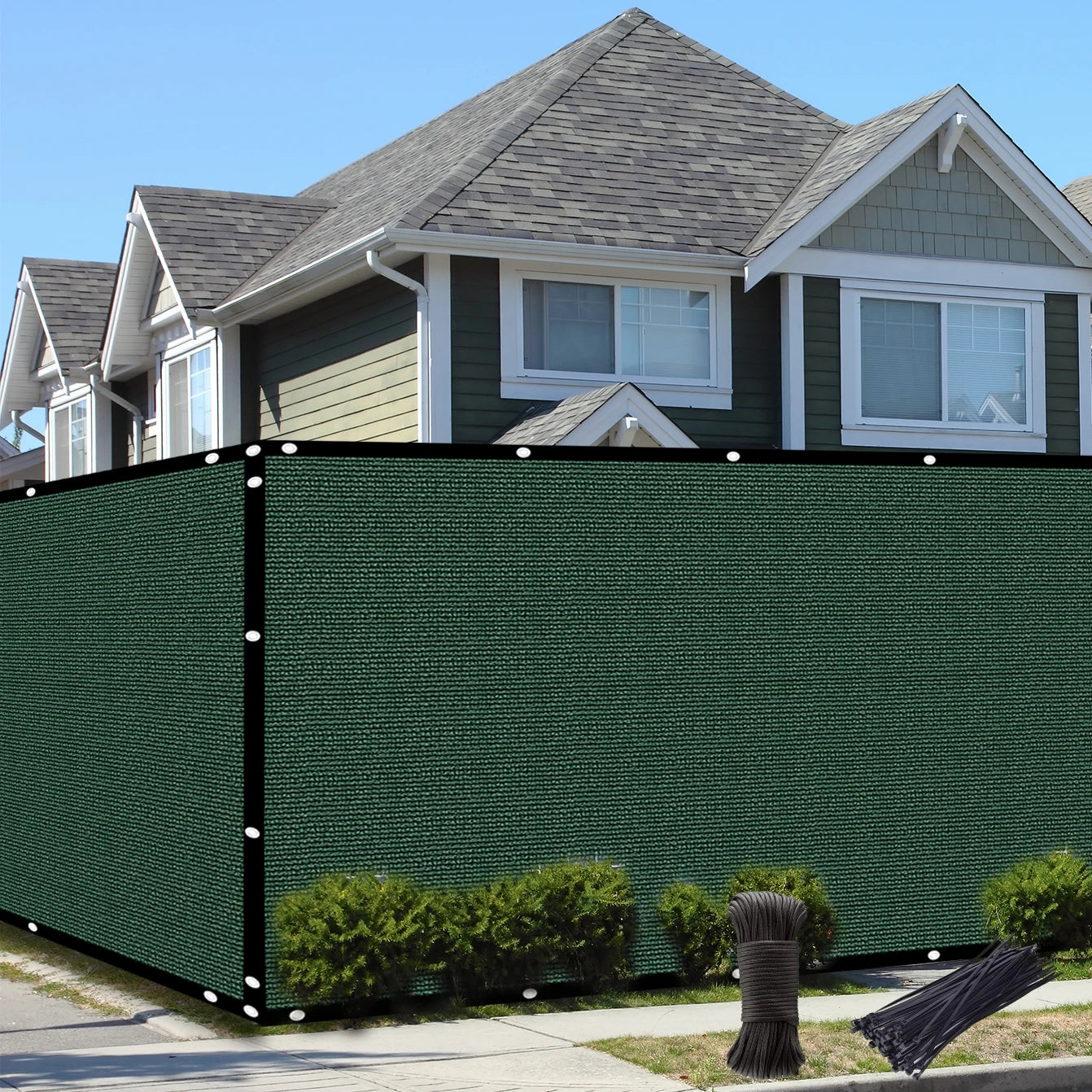 Outdoor Privacy Screen Fence For Backyard Windshield Protection