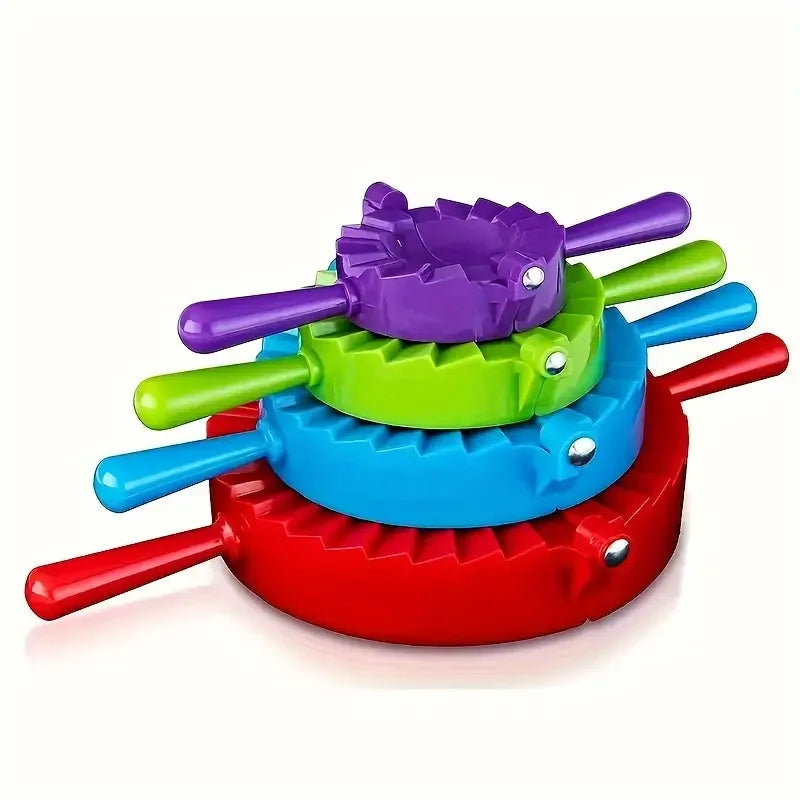 Dumpling Maker Mold Ergonomic Handle Durable Plastic Kitchen Tool