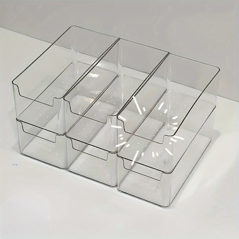 Multifunctional Transparent Storage Box for Home and Office