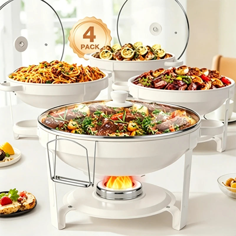 Maifanite Self Heating Buffet Set With Game Changer Coating