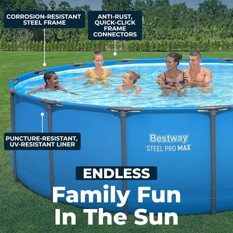 Bestway Steel Pro Max 15ft x 48in Above Ground Pool