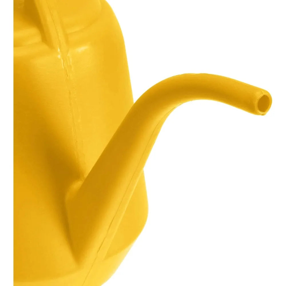 Plastic Watering Can, Yellow, 1-Gallon