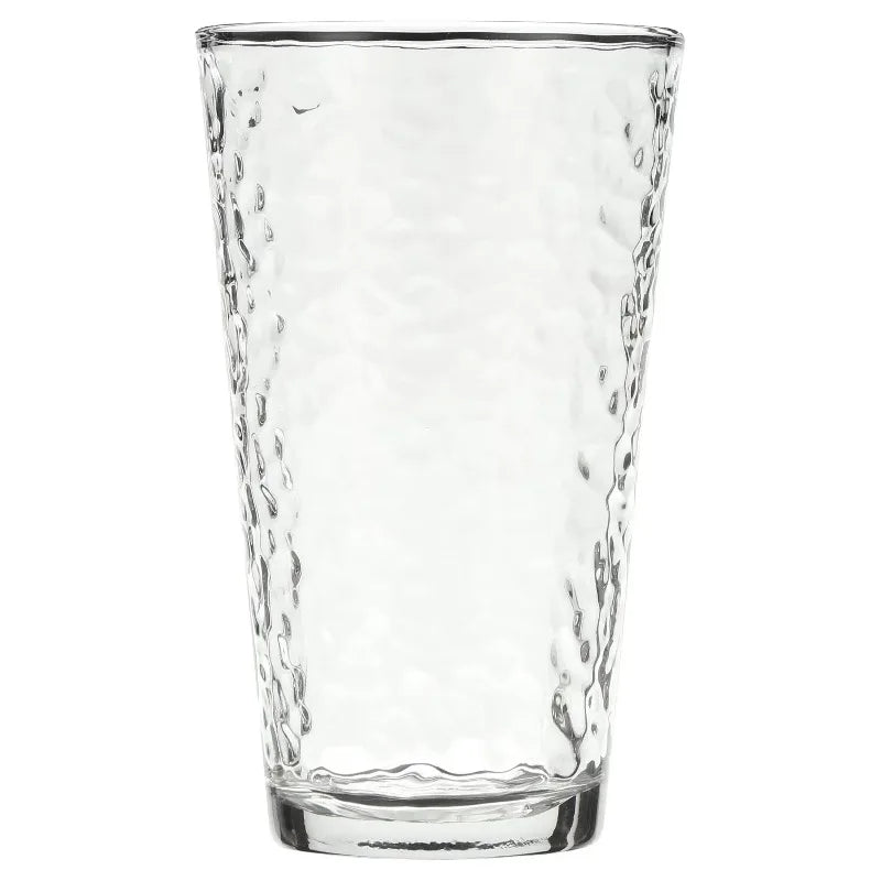 Vintage Frost Glass Drinkware Set Elegant For Everyday Use