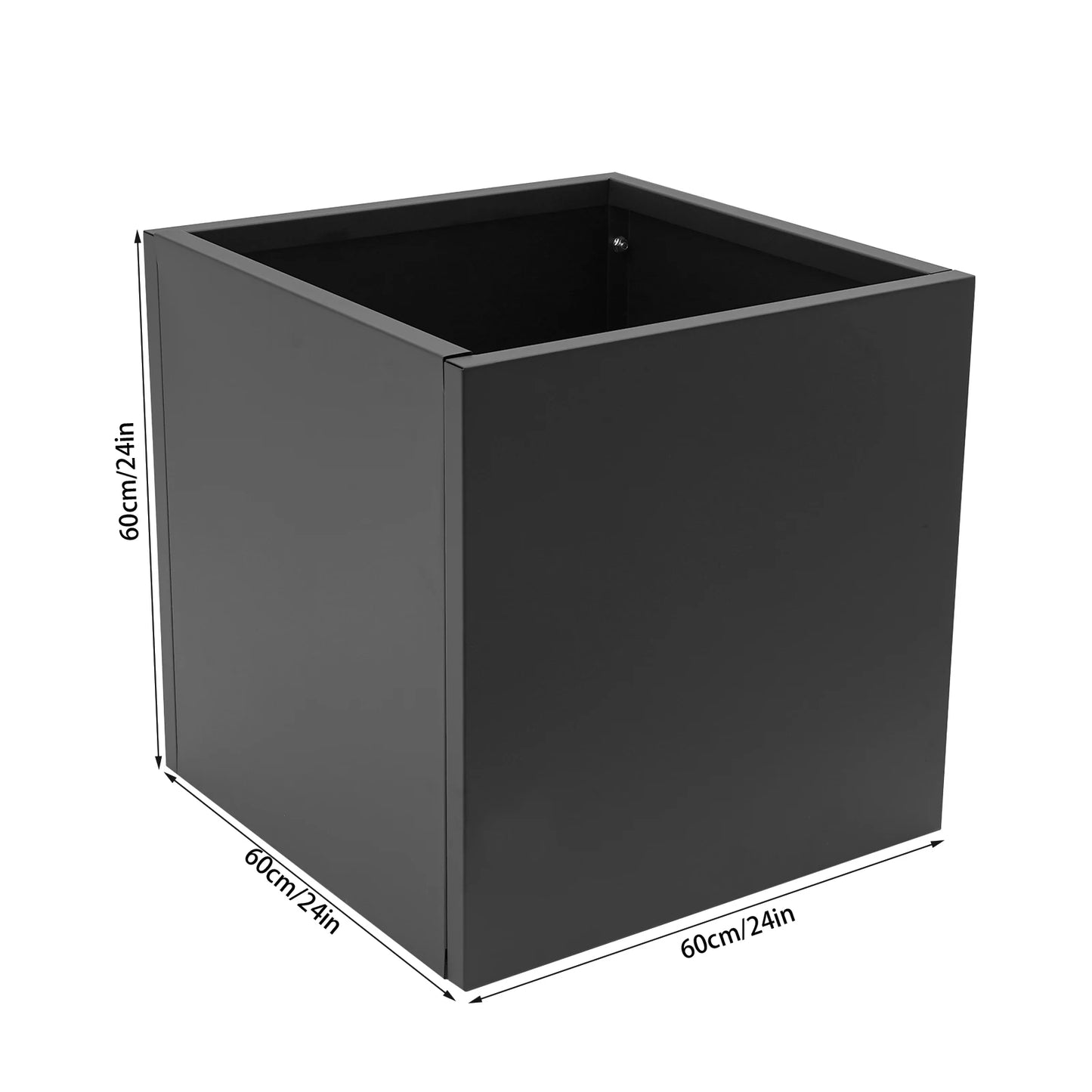 Bymaocar Steel Planter Box Garden Bed for Outdoor Yard Patio
