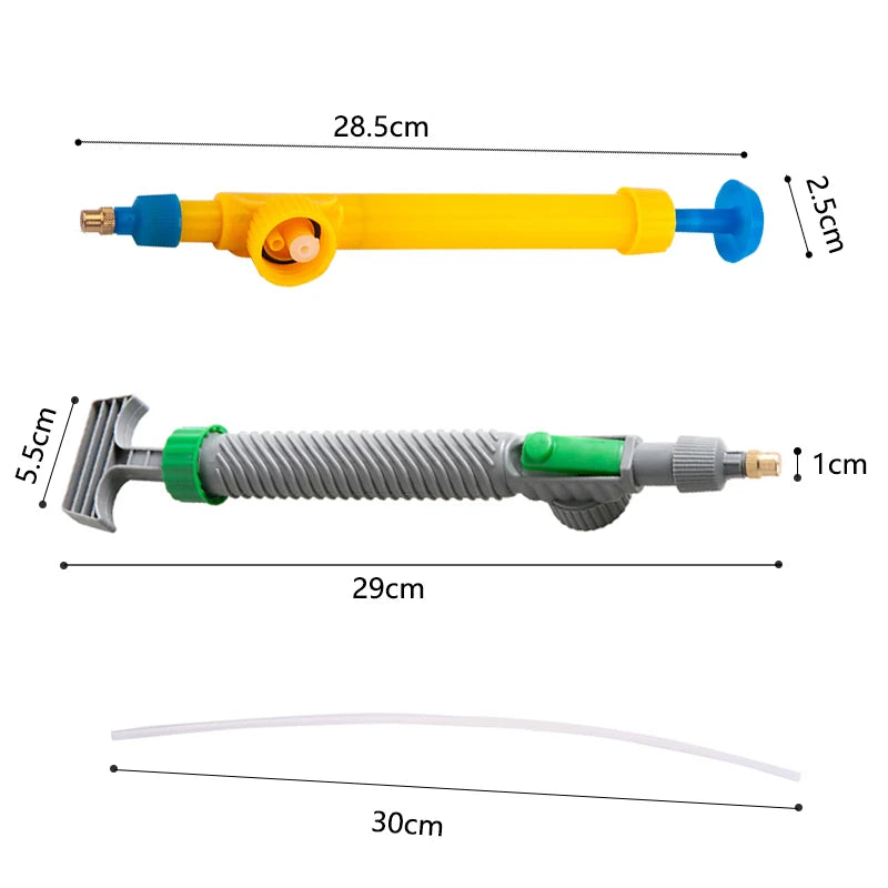 High Pressure Air Pump Manual Sprayer Adjustable Drink Bottle Spray Head Nozzle Garden Watering Tool Sprayer Agriculture Tools Spray Bottle