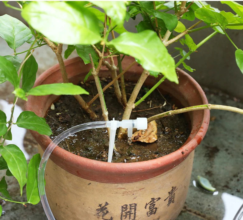 Drip Watering Kit With Regulating Valve Micro Dripper System