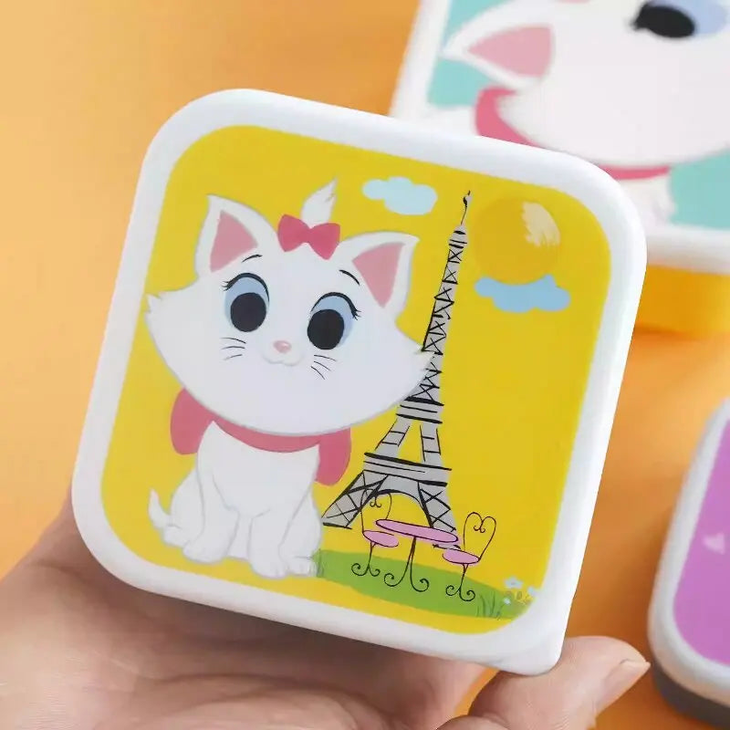 Cute Cartoon Animal Pattern Bento Box For Kids Portable Lunch