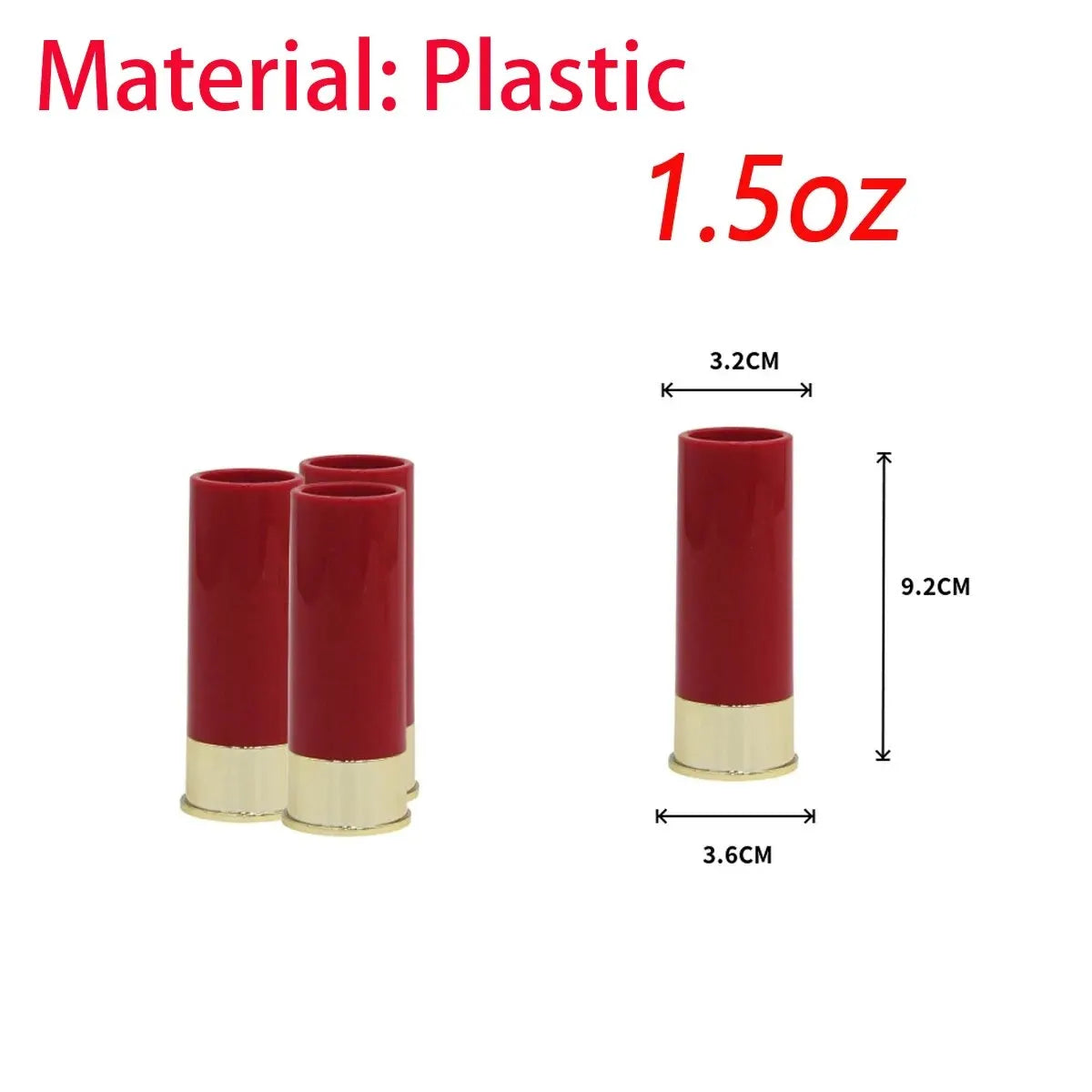 12 Gauge Shotgun Shell Shot Glass Set For Hunting Gift